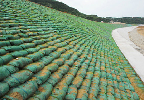 鄭州生態(tài)袋護坡